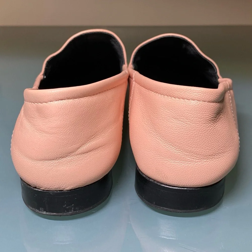 Gucci convertible Pink Brixton Leather loafers Size 37 - Picture 6 of 9
